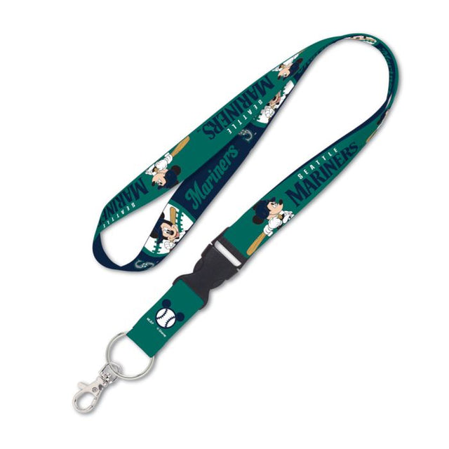 Seattle Mariners / Disney MICKEY Lanyard w/detachable buckle 1"