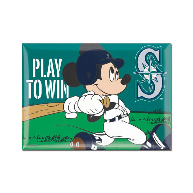 Seattle Mariners / Disney Metal Magnet 2.5" x 3.5"