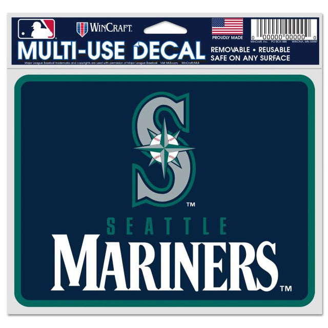 Calcomanías para fanáticos de los Seattle Mariners de 5" x 6"