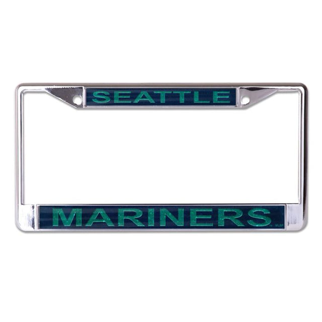 Seattle Mariners GLITTER Lic Plt Frame S/L Printed