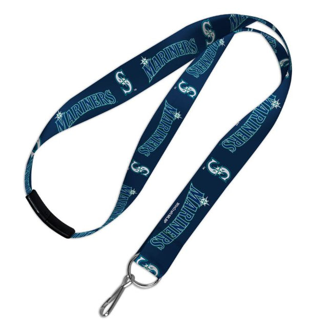 Cordones de los Seattle Mariners con cierre de seguridad de 1"