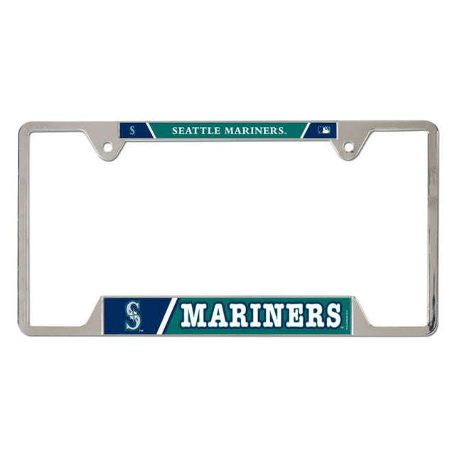 Seattle Mariners Metal License Plate Frame