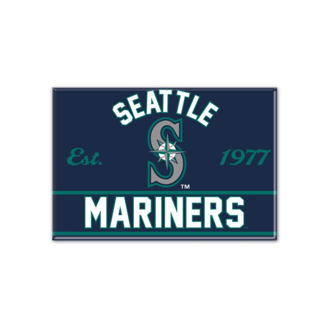 Seattle Mariners Metal Magnet 2.5" x 3.5"