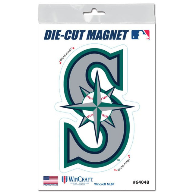 Imanes para exteriores de los Seattle Mariners de 3" x 5"