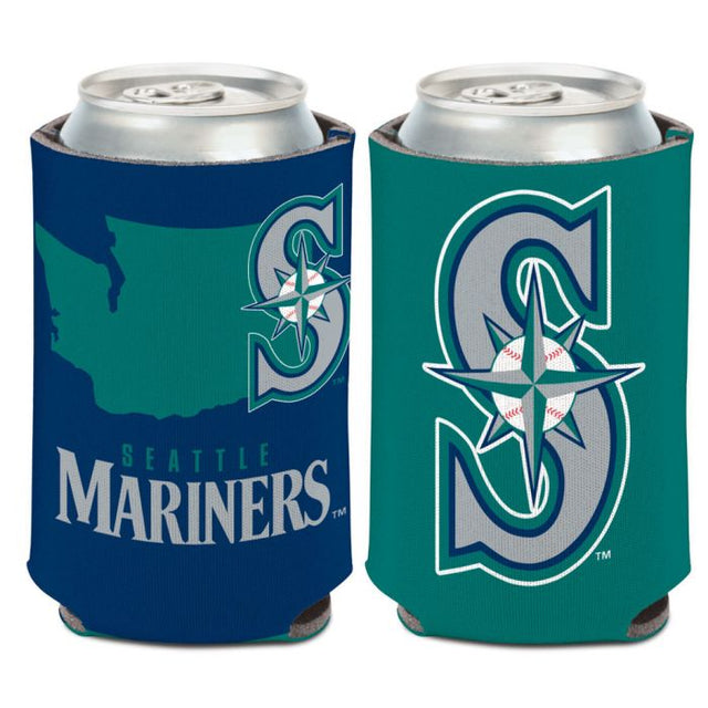 Seattle Mariners STATE SHAPE Can Cooler 12 oz.