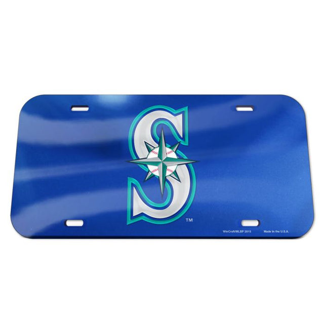 Seattle Mariners Specialty Acrylic License Plate