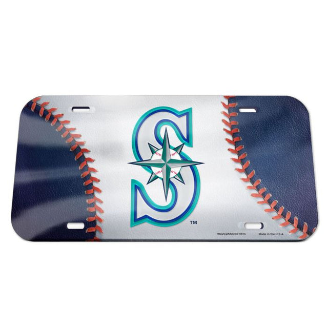 Seattle Mariners Specialty Acrylic License Plate