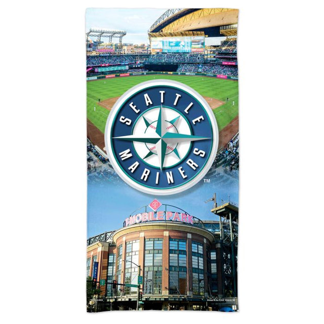 Toalla de playa Spectra de Seattle Mariners / Stadium, 30" x 60"