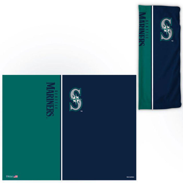 Seattle Mariners Vertical Split Fan Wraps