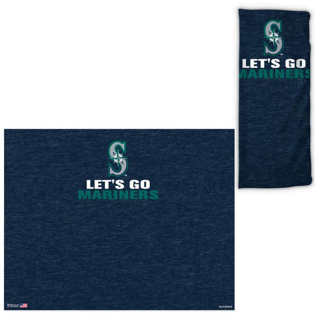 Seattle Mariners heathered Fan Wraps