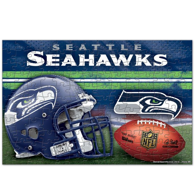 Rompecabezas de 150 piezas de los Seattle Seahawks en caja