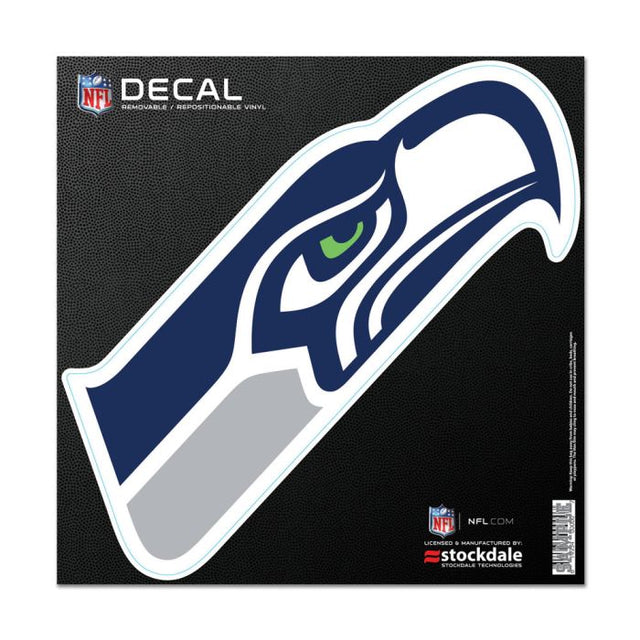 Adhesivo para todas las superficies de los Seattle Seahawks, 6" x 6"