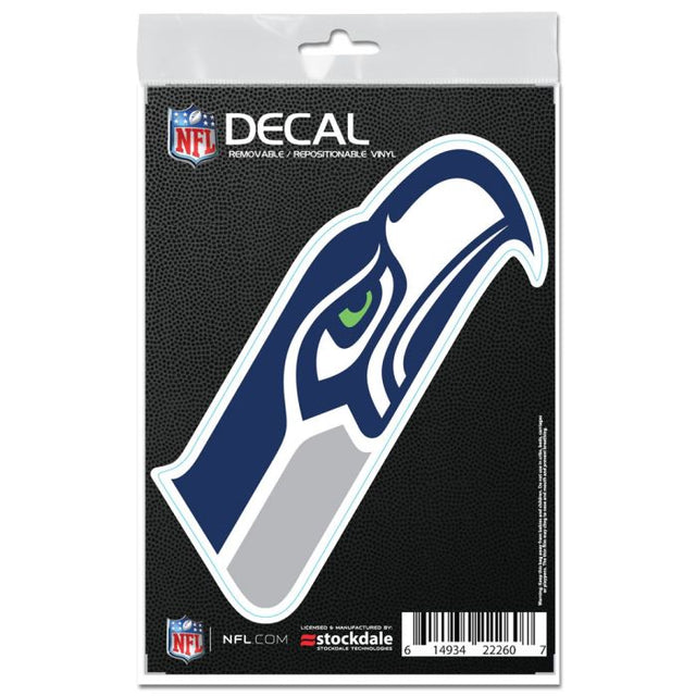 Calcomanías para todas las superficies de los Seattle Seahawks, 3" x 5"