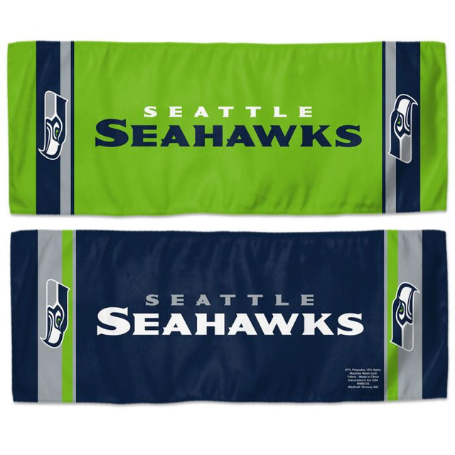 Toalla refrescante de los Seattle Seahawks de 30 x 76 cm