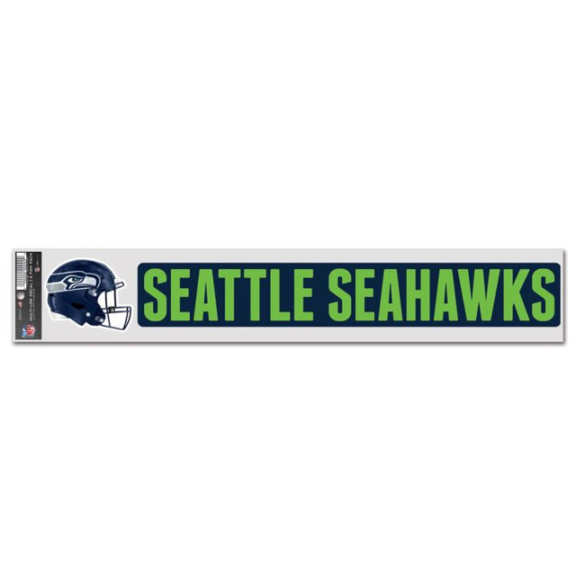 Calcomanías para fanáticos de los Seattle Seahawks de 3" x 17"