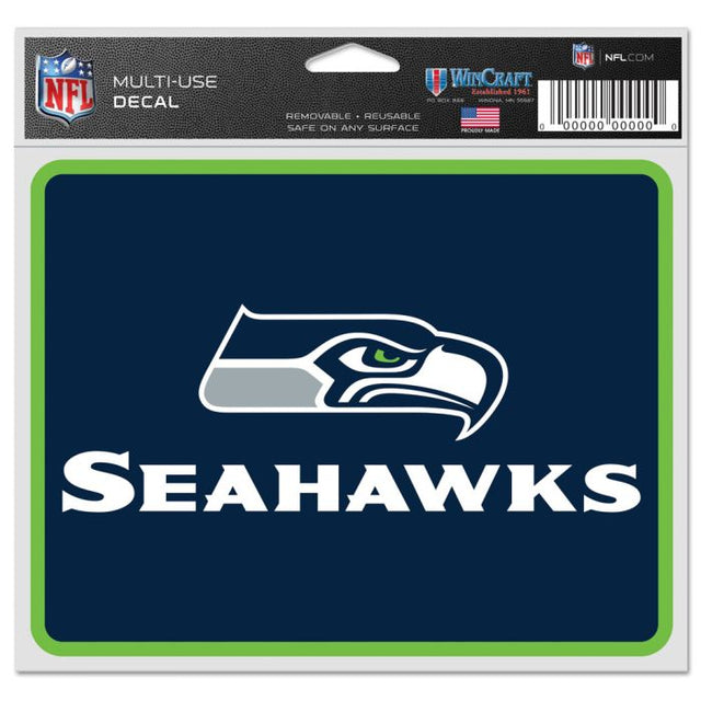 Calcomanías para fanáticos de los Seattle Seahawks de 5" x 6"