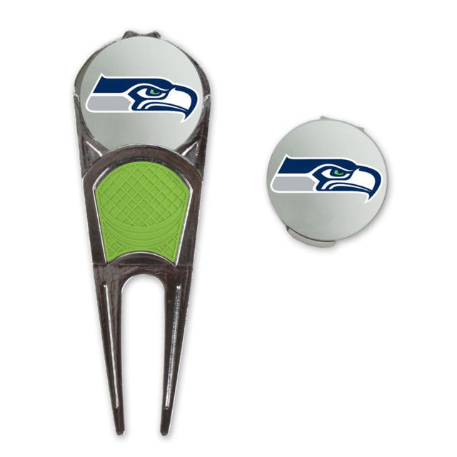 Combo de marca de golf/herramienta/clip en forma de H de los Seattle Seahawks*