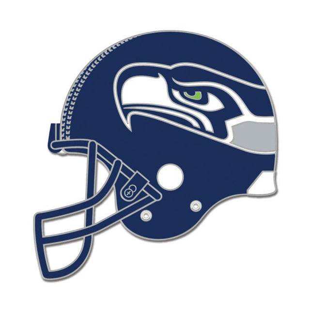 Tarjeta de joyería con pin esmaltado para coleccionistas de cascos de los Seattle Seahawks