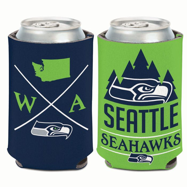 Enfriador de lata hipster Seattle Seahawks de 12 oz.