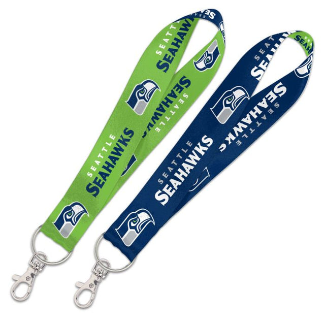 Seattle Seahawks Lanyard Key Strap 1"