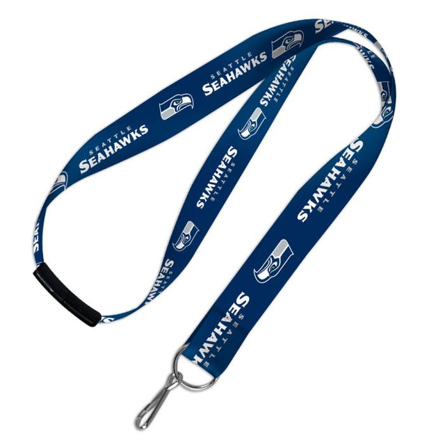 Cordones de los Seattle Seahawks con cierre de seguridad de 1"