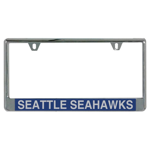 Seattle Seahawks Lic Plate Frame B/O Printed