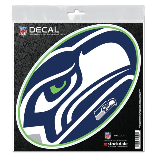 Calcomanía para todo tipo de superficies de Seattle Seahawks MEGA de 6" x 6"