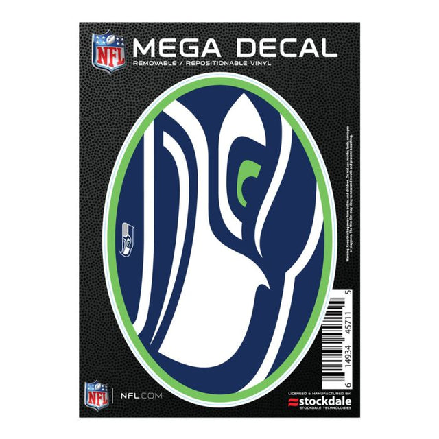 Seattle Seahawks MEGA All Surface Decals 5" x 7"