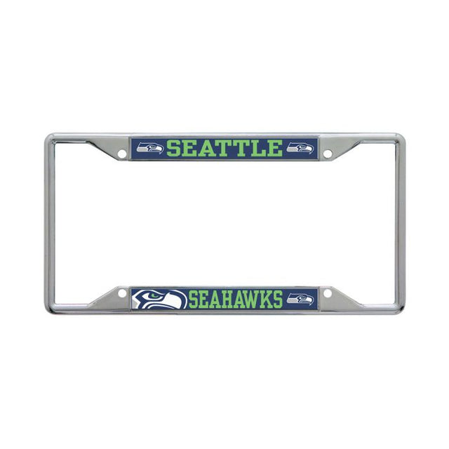 Seattle Seahawks MEGA Lic Plt Frame S/S Printed