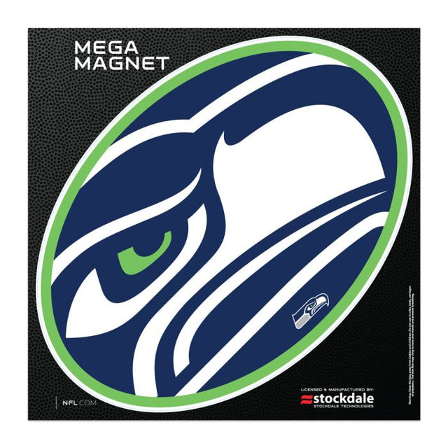 Imanes para exteriores Mega de Seattle Seahawks, 12" x 12"