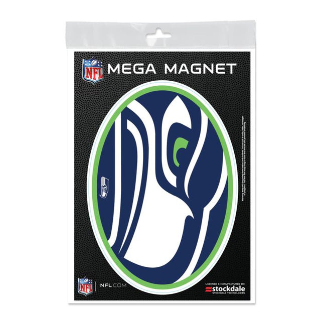 Imanes para exteriores Mega de Seattle Seahawks, 5" x 7"