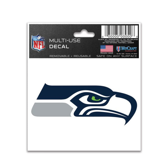 Calcomanía multiusos de los Seattle Seahawks de 3" x 4"