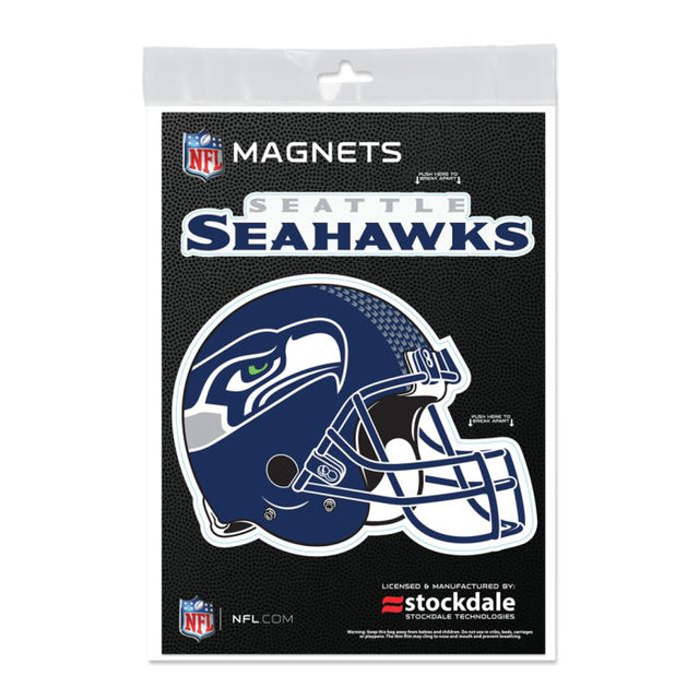 Imanes para exteriores de los Seattle Seahawks de 5" x 7"