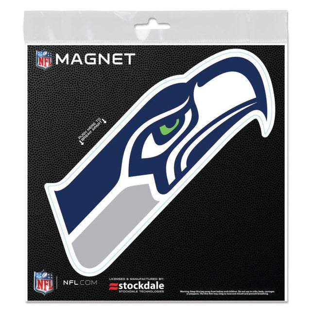 Seattle Seahawks Outdoor Magnets 6" x 6"