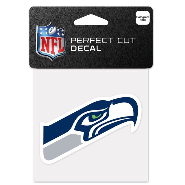 Seattle Seahawks Perfect Cut Color Decal 4" x 4"