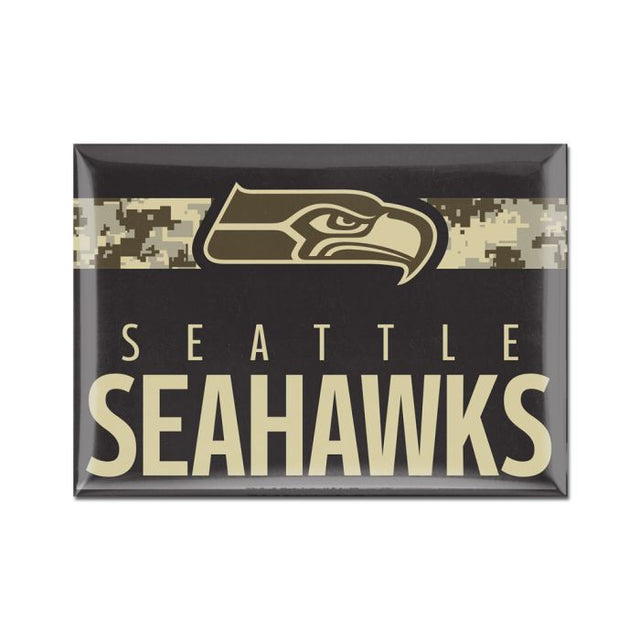 Seattle Seahawks STANDARD Metal Magnet 2.5" x 3.5"