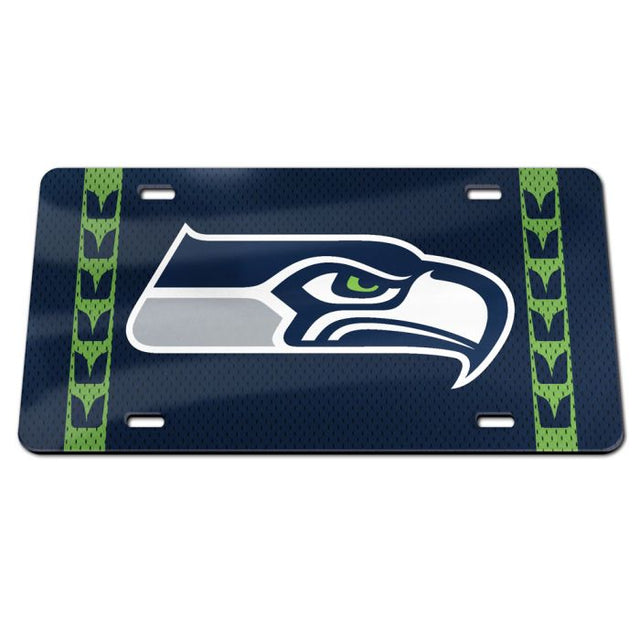 Seattle Seahawks Specialty Acrylic License Plate