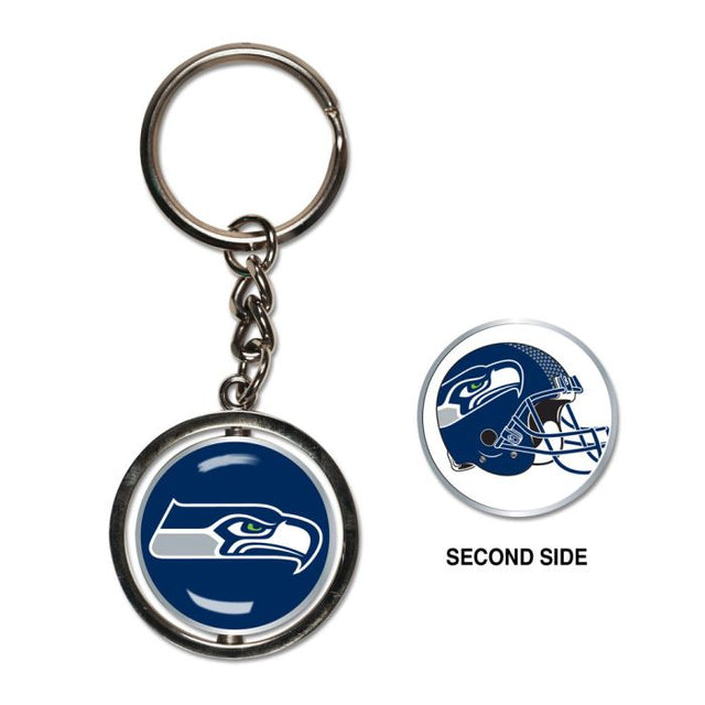 Llavero con la pelota giratoria de los Seattle Seahawks