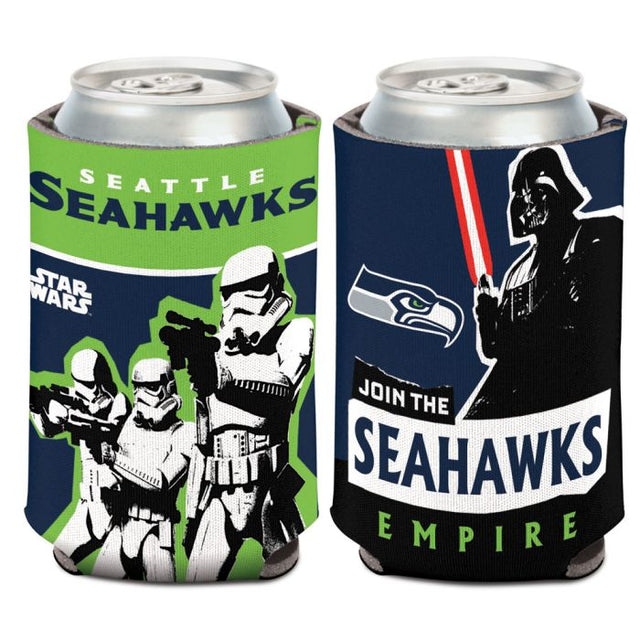 Seattle Seahawks / Star Wars Darth Vader Can Cooler 12 oz.