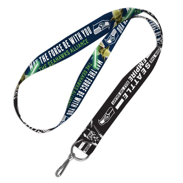 Seattle Seahawks / Star Wars Yoda/Vader Lanyard 1"