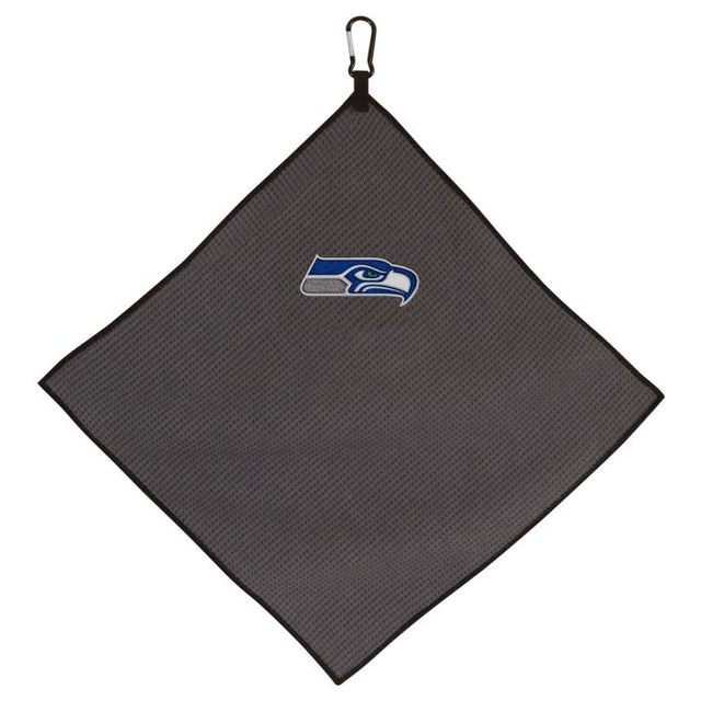 Toalla de microfibra gris de los Seattle Seahawks, 15 x 15 pulgadas