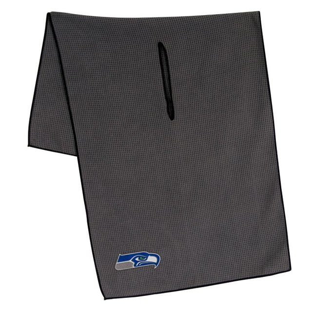 Seattle Seahawks Towel - Grey Microfiber 19" x 41"