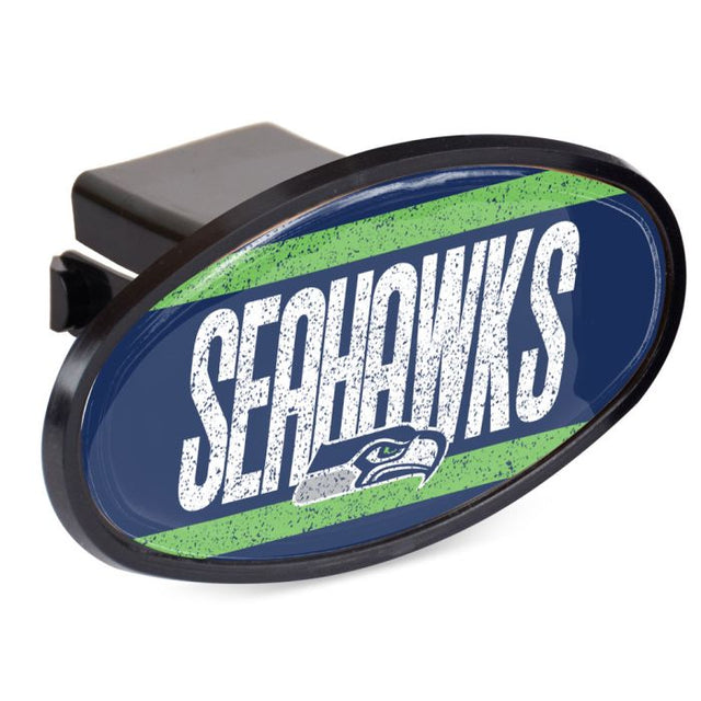 Seattle Seahawks VINTAGE Oval 2" Hitch Receiver
