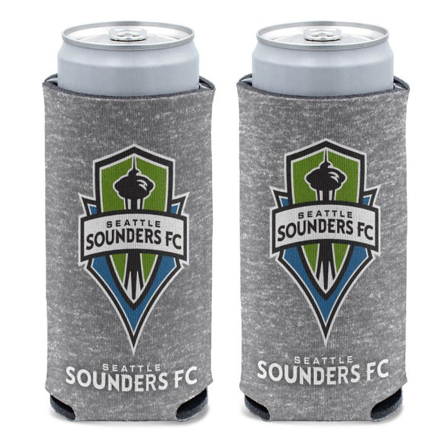 Enfriador de latas delgado de 12 oz de Seattle Sounders