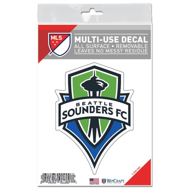 Calcomanías para todas las superficies de Seattle Sounders de 3" x 5"