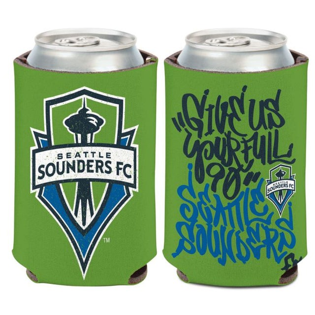 Enfriador de lata Seattle Sounders de 12 oz.