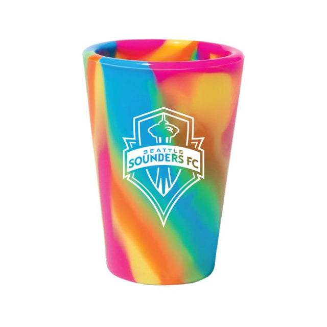 Vaso de chupito de silicona de 1,5 oz HIPPIE HOPS de Seattle Sounders