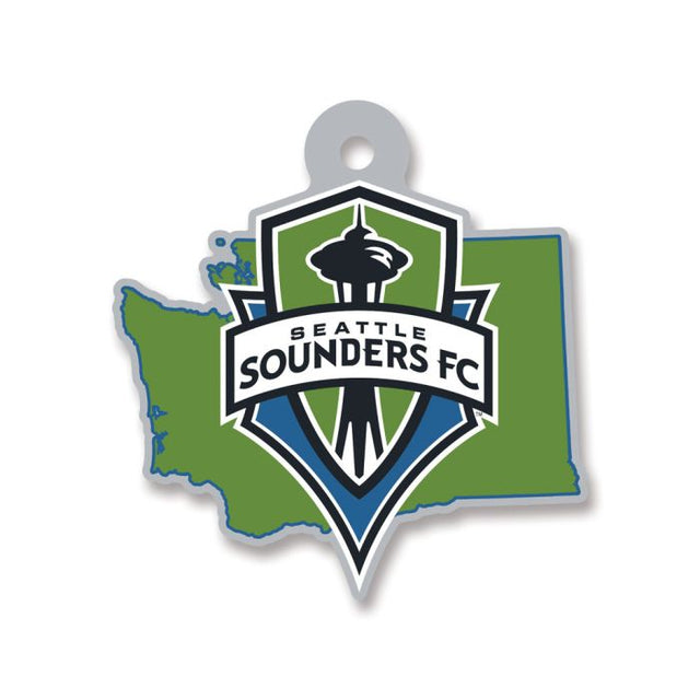 Llavero de los Seattle Sounders de forma libre