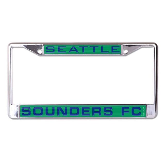 Marco de licencia de Seattle Sounders impreso en talla S/L