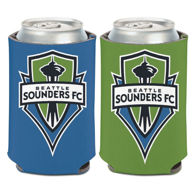 Enfriador de lata con el logotipo de Seattle Sounders, 12 oz.